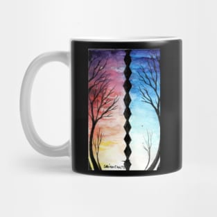 Endless column of Brancusi Mug